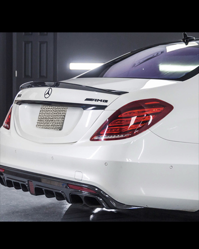 LIP CHIA ĐÔI PÔ CARBON CHO MERCEDES S500 W222